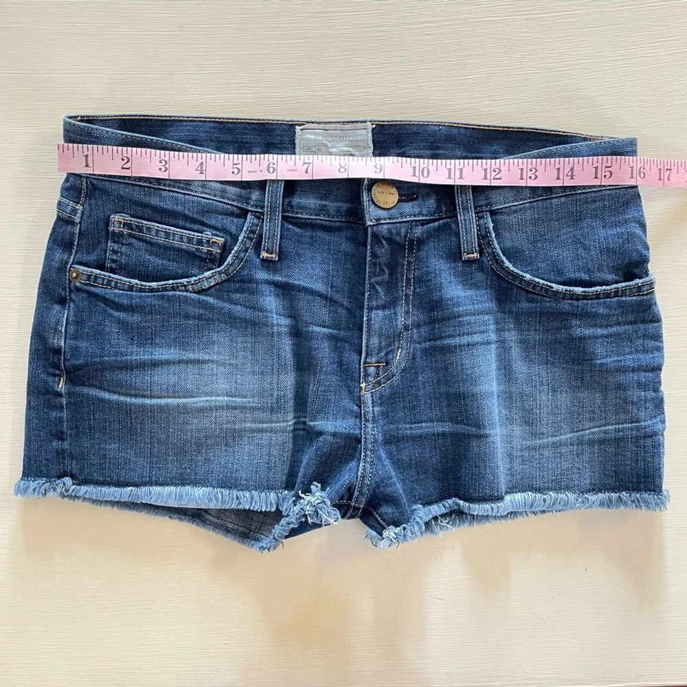 Current/Elliott Blue Denim Women‎ Shorts
